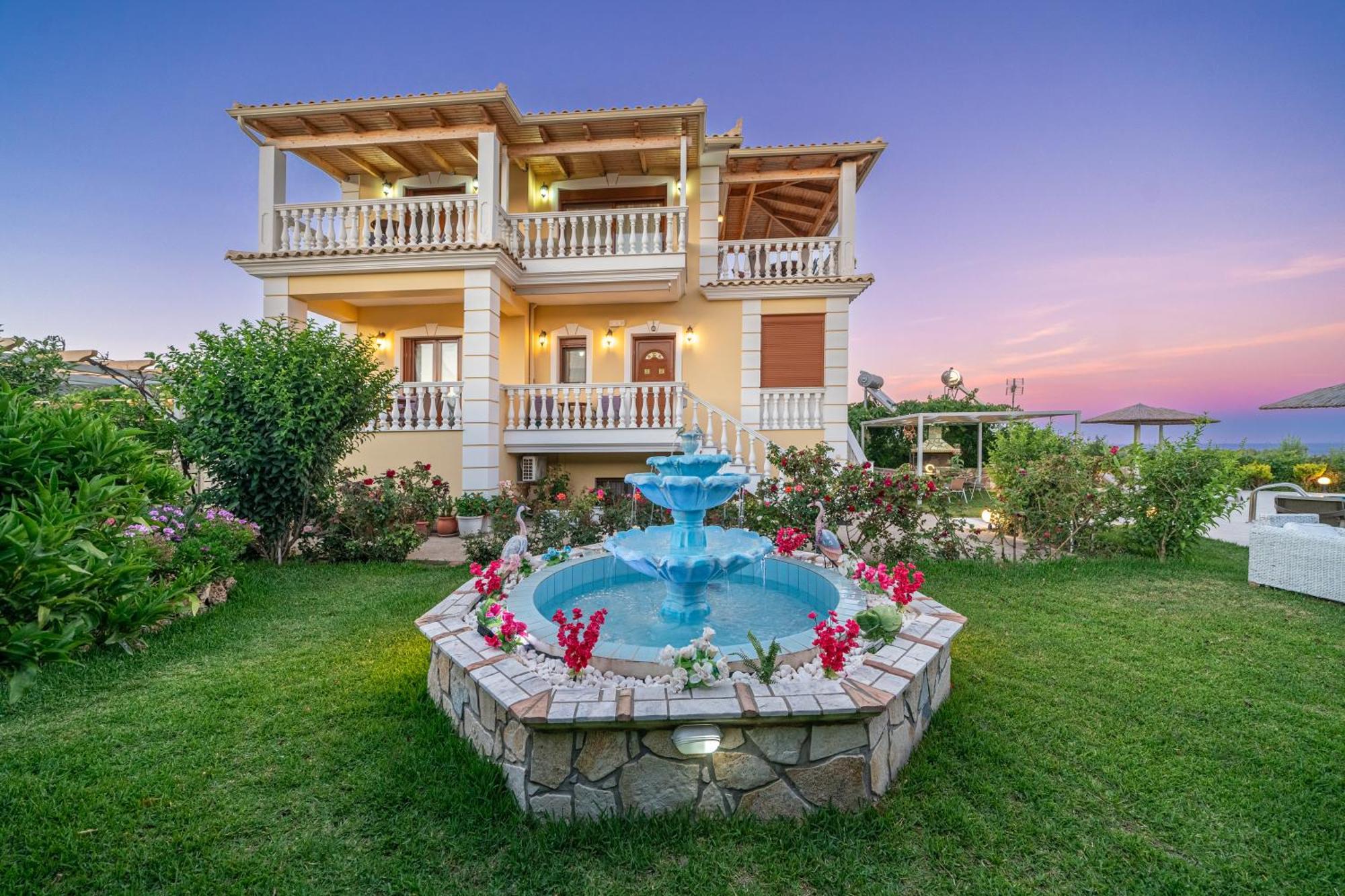 Villa Alonia Skala  Exteriör bild
